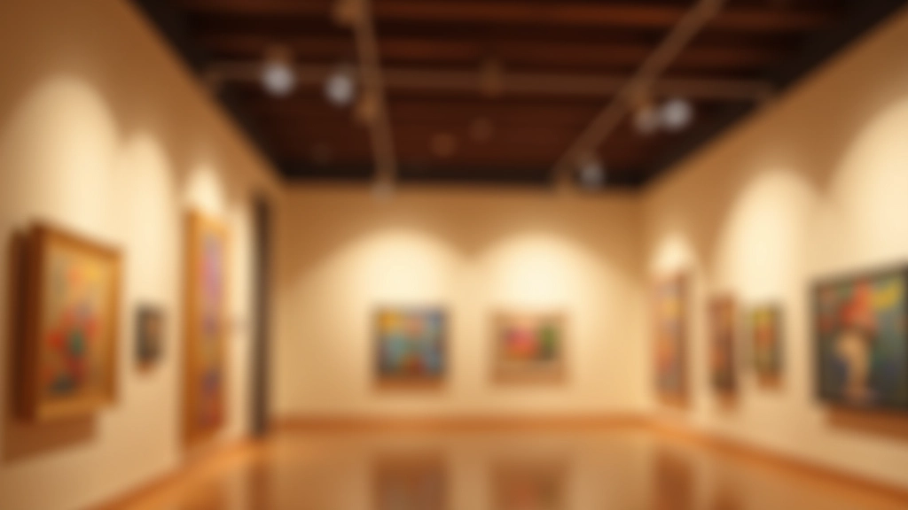 Instalación profesional de iluminación LED especial para galería de arte con distribución uniforme de luz